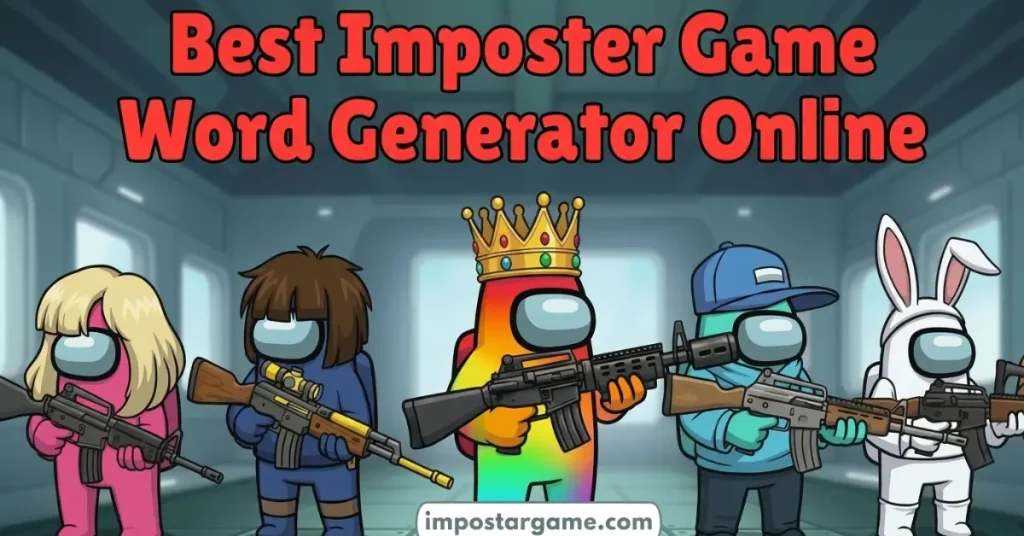 Best Imposter Game Word Generator Online