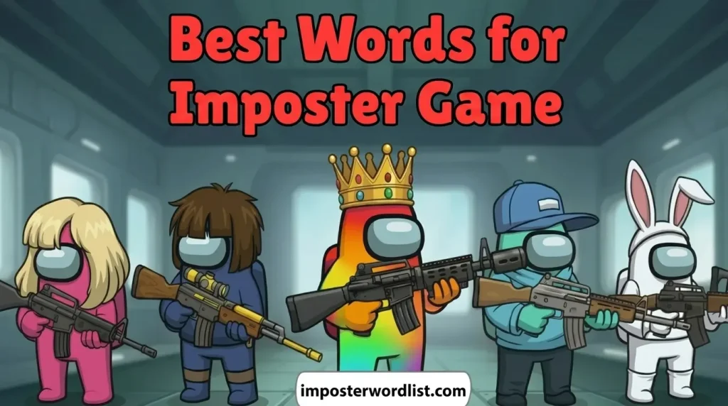 Best Words for Imposter Game
